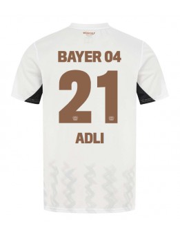 Bayer Leverkusen Amine Adli #21 Gostujuci Dres 2024-25 Kratak Rukavima